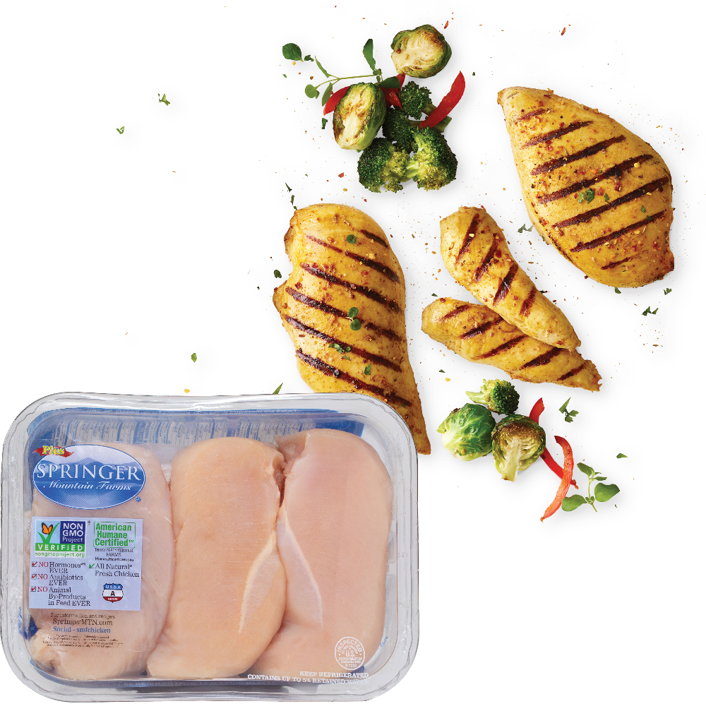 Springer Mountain Farms Boneless Chicken Breasts or Tenders