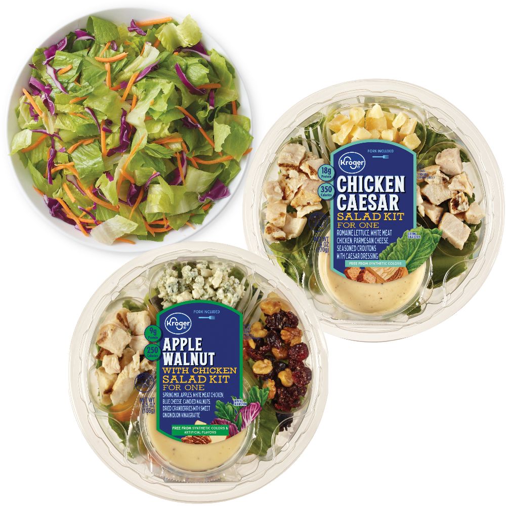Kroger Single Serve Salad Bowls