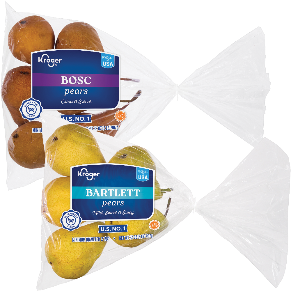 Kroger Bartlett or Bosc Pears