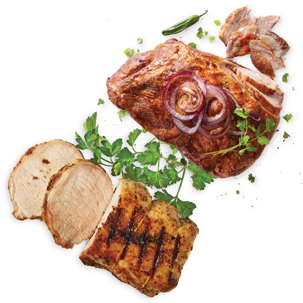 Boneless Pork Half Loin or Pork Boston Butt
