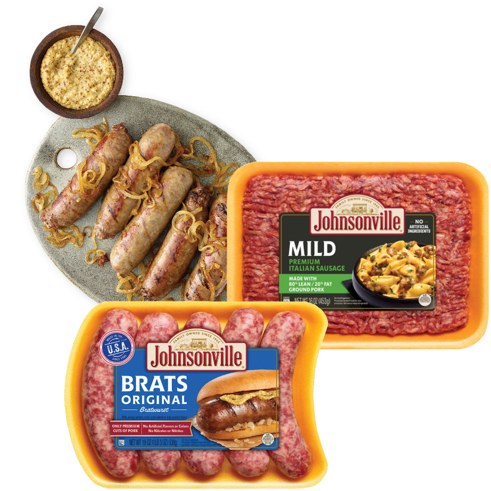 Johnsonville Dinner Sausage Links or Ground Sausage
