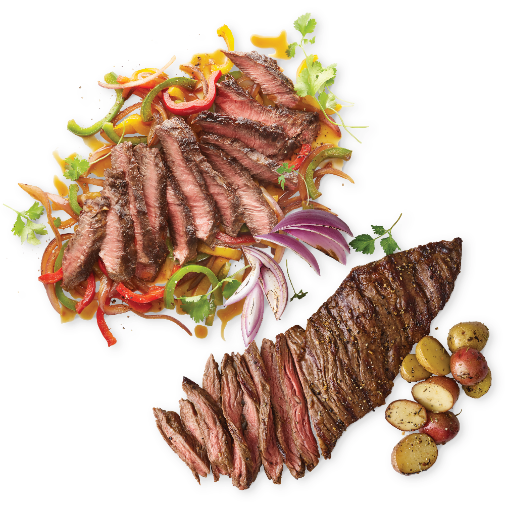 Boneless Flat Iron or Skirt Steak