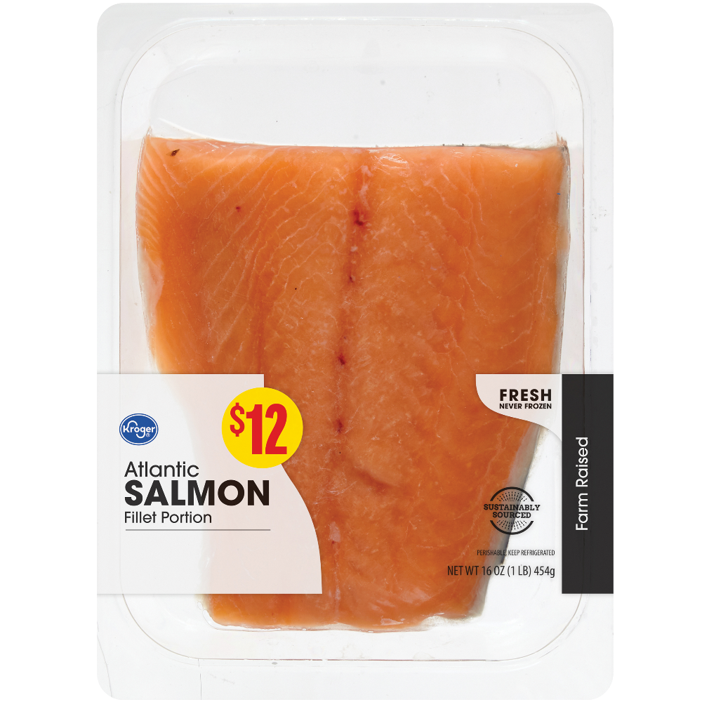 Fresh Atlantic Salmon Fillet Portion