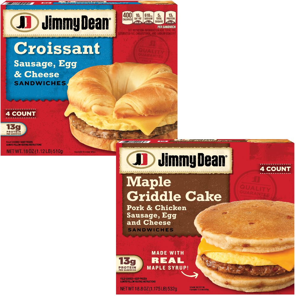 Jimmy Dean Breakfast Sandwiches