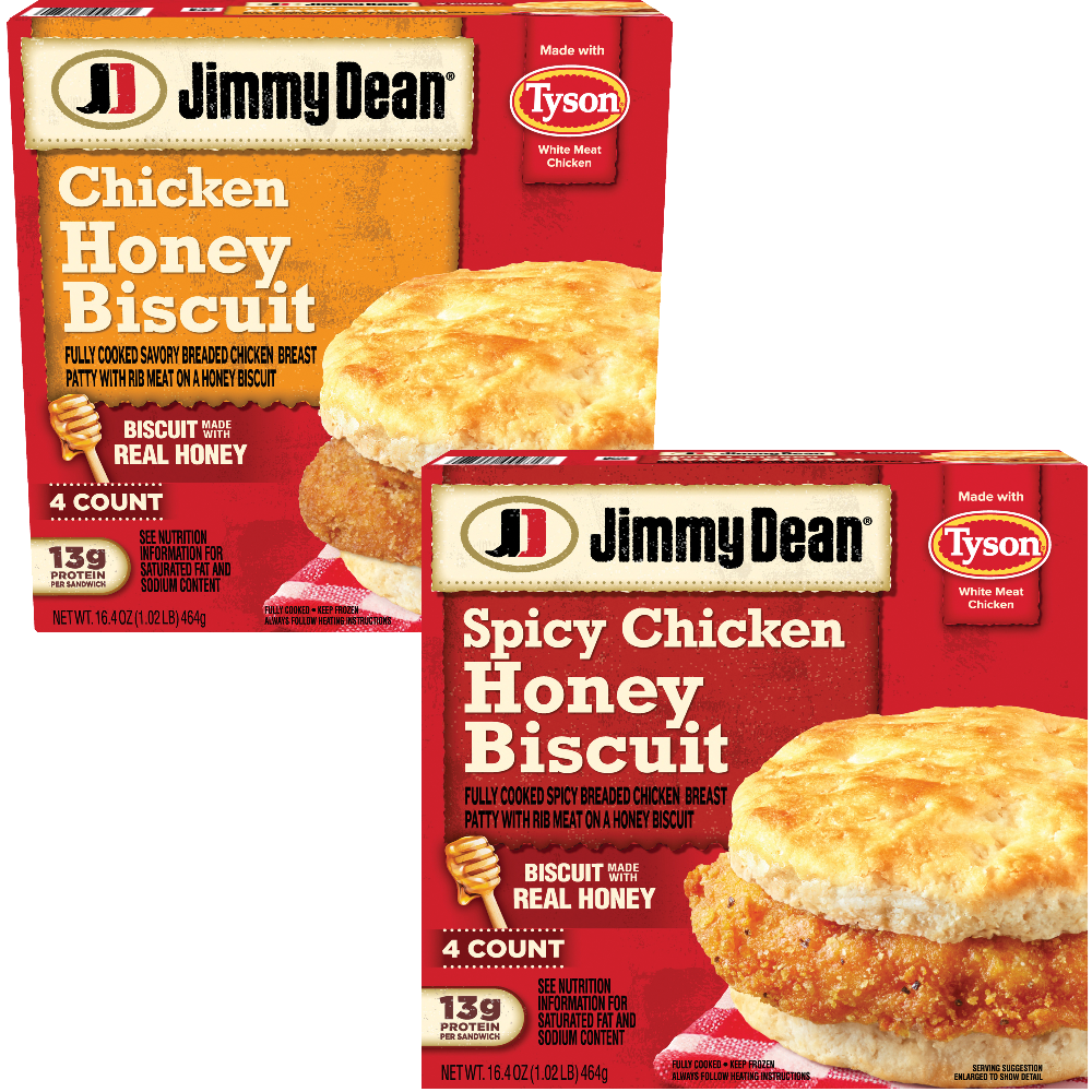Jimmy Dean Chicken Biscuit Breakfast Sandwiches
