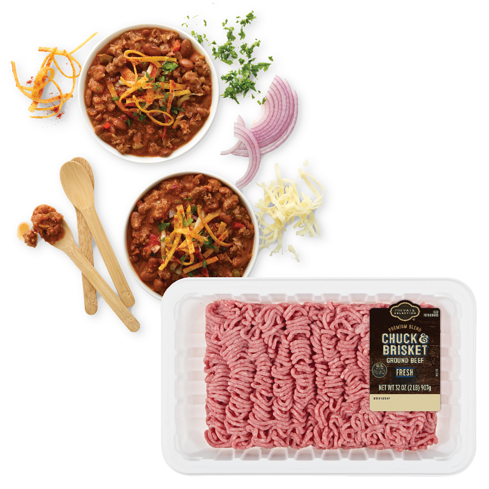Private Selection Ground Chuck & Brisket