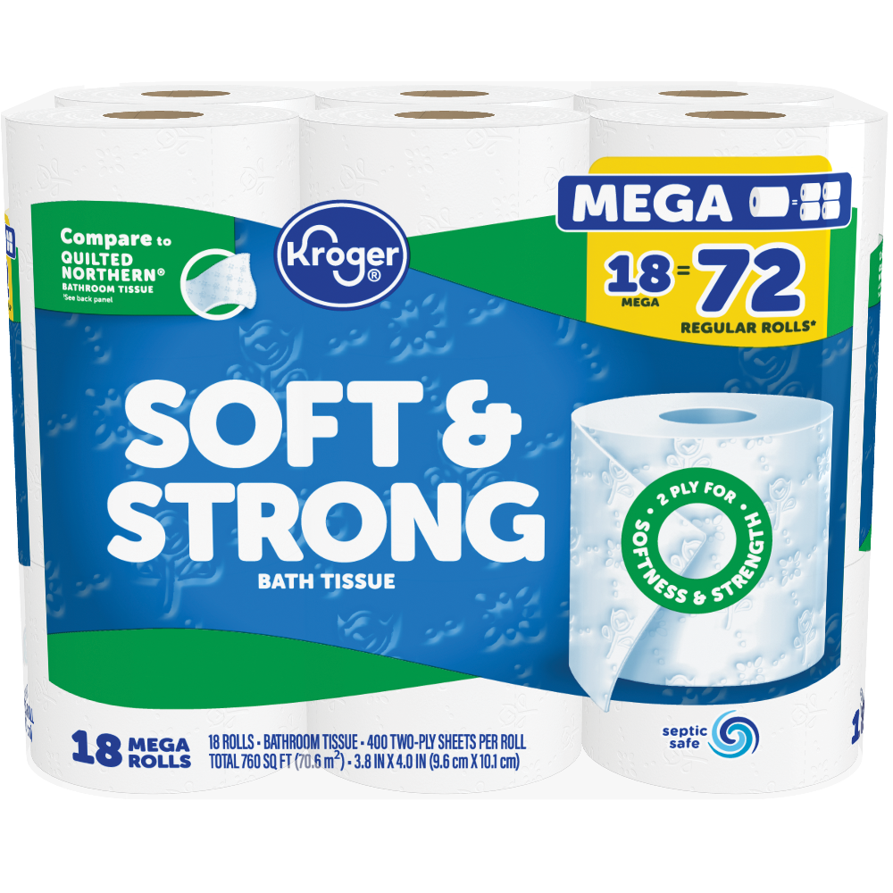 Kroger Soft & Strong Bath Tissue