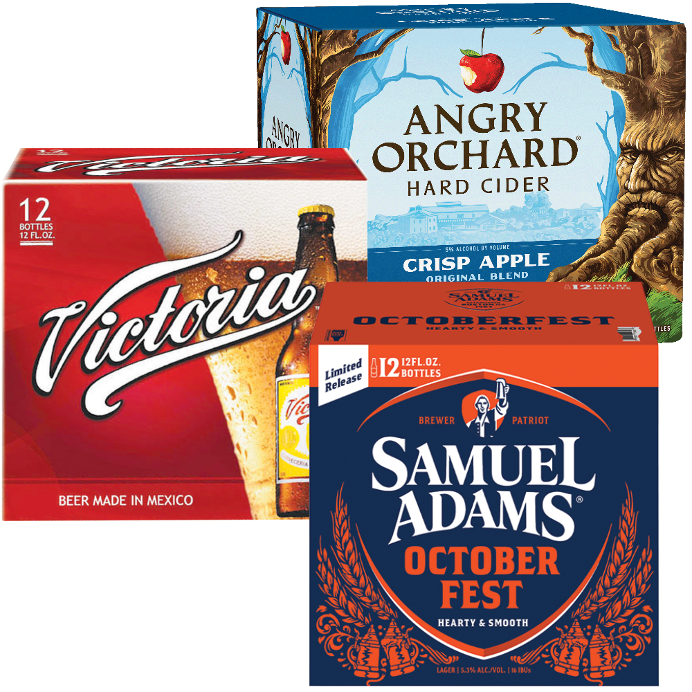 Samuel Adams, Victoria or Angry Orchard