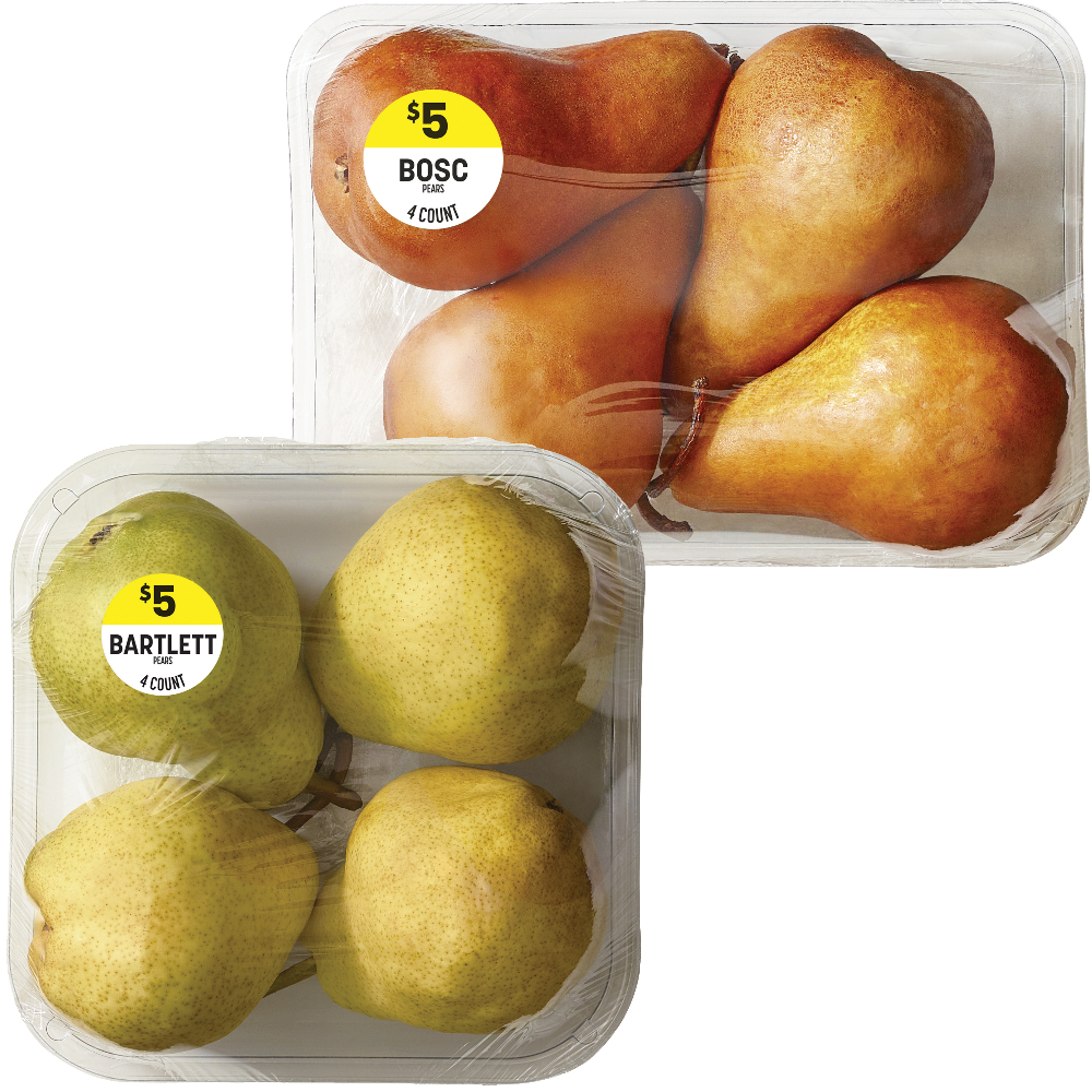 Kroger Bosc, Bartlett or Red Pears