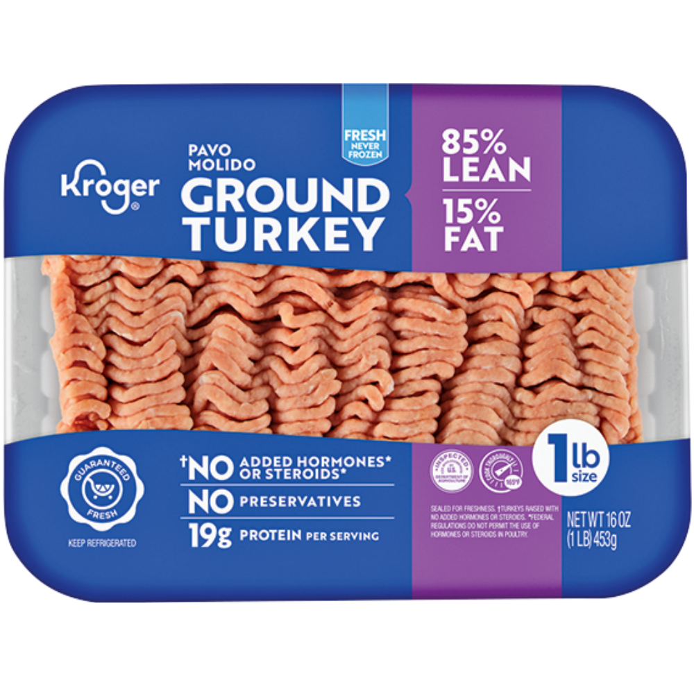 Kroger 85% Lean Ground Turkey
