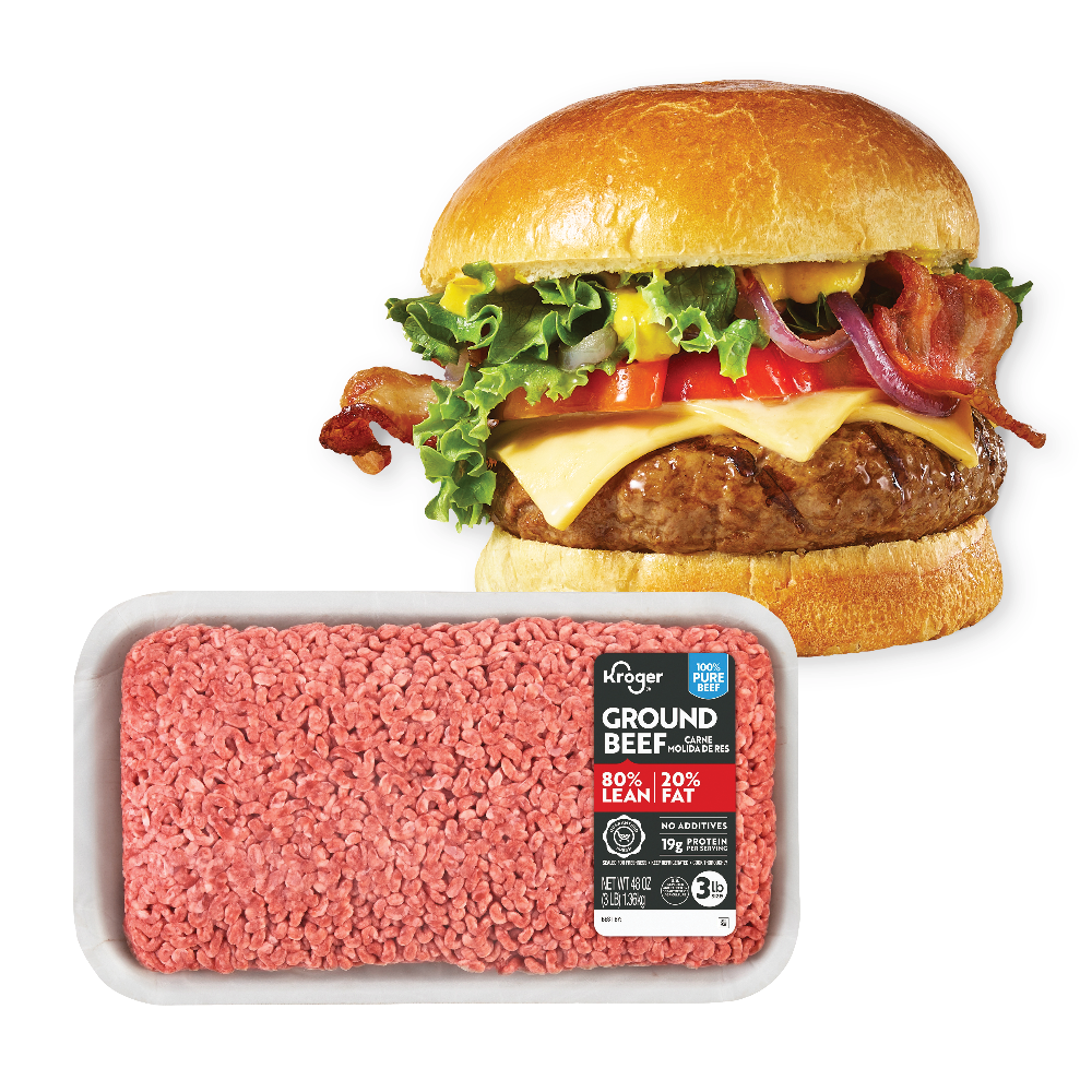 Kroger 80% Lean Ground Beef