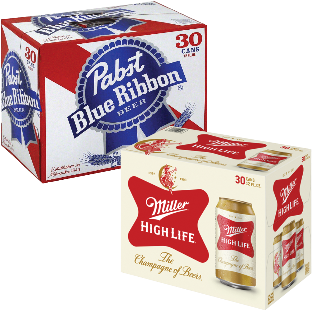 Miller High Life or Pabst