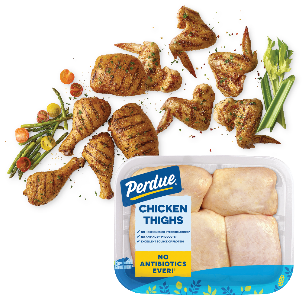 Fresh Perdue Chicken Drumsticks, Thighs or Wings