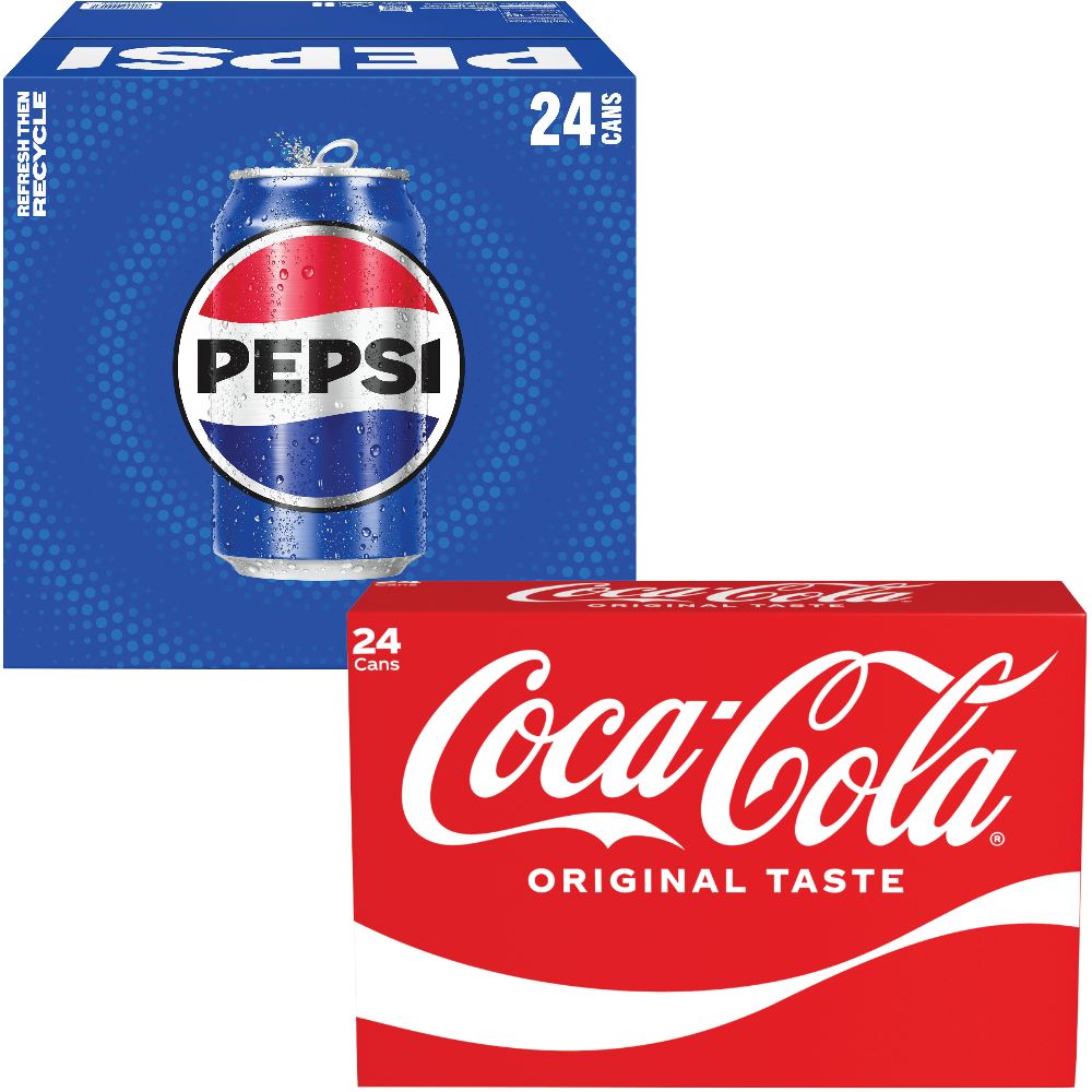 Coca-Cola, Pepsi or Canada Dry