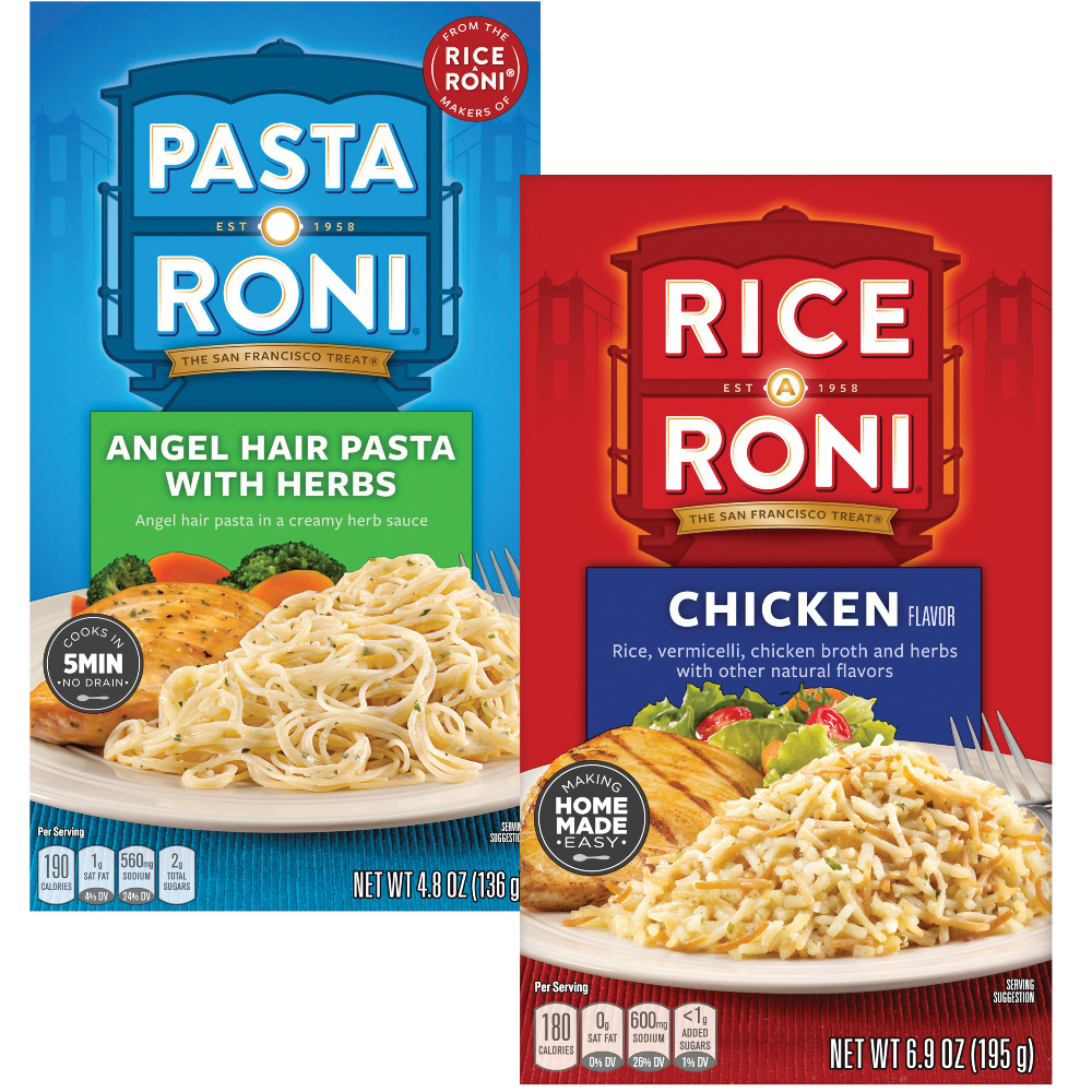 Rice-A-Roni or Pasta-Roni