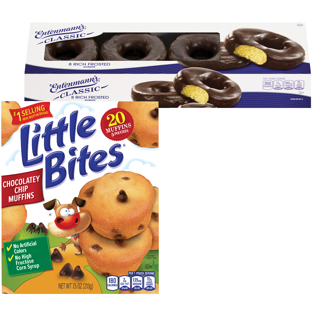 Entenmann's Little Bites, Donuts or Cakes