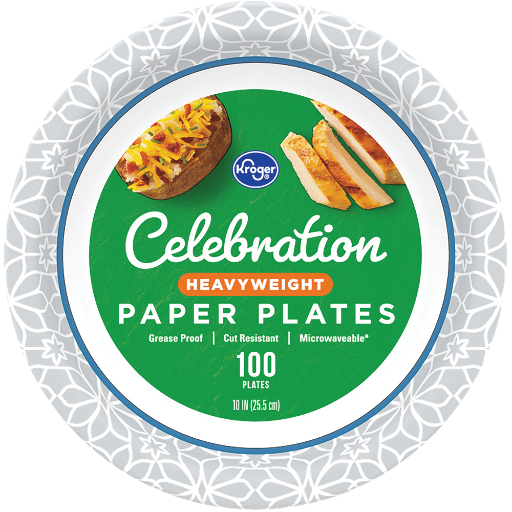 Kroger Celebration Plates