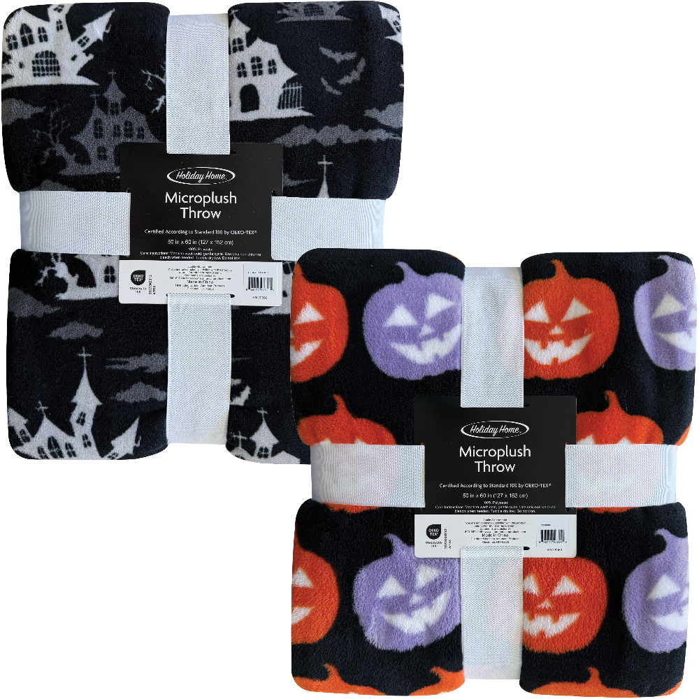 Holiday Home Halloween Throw