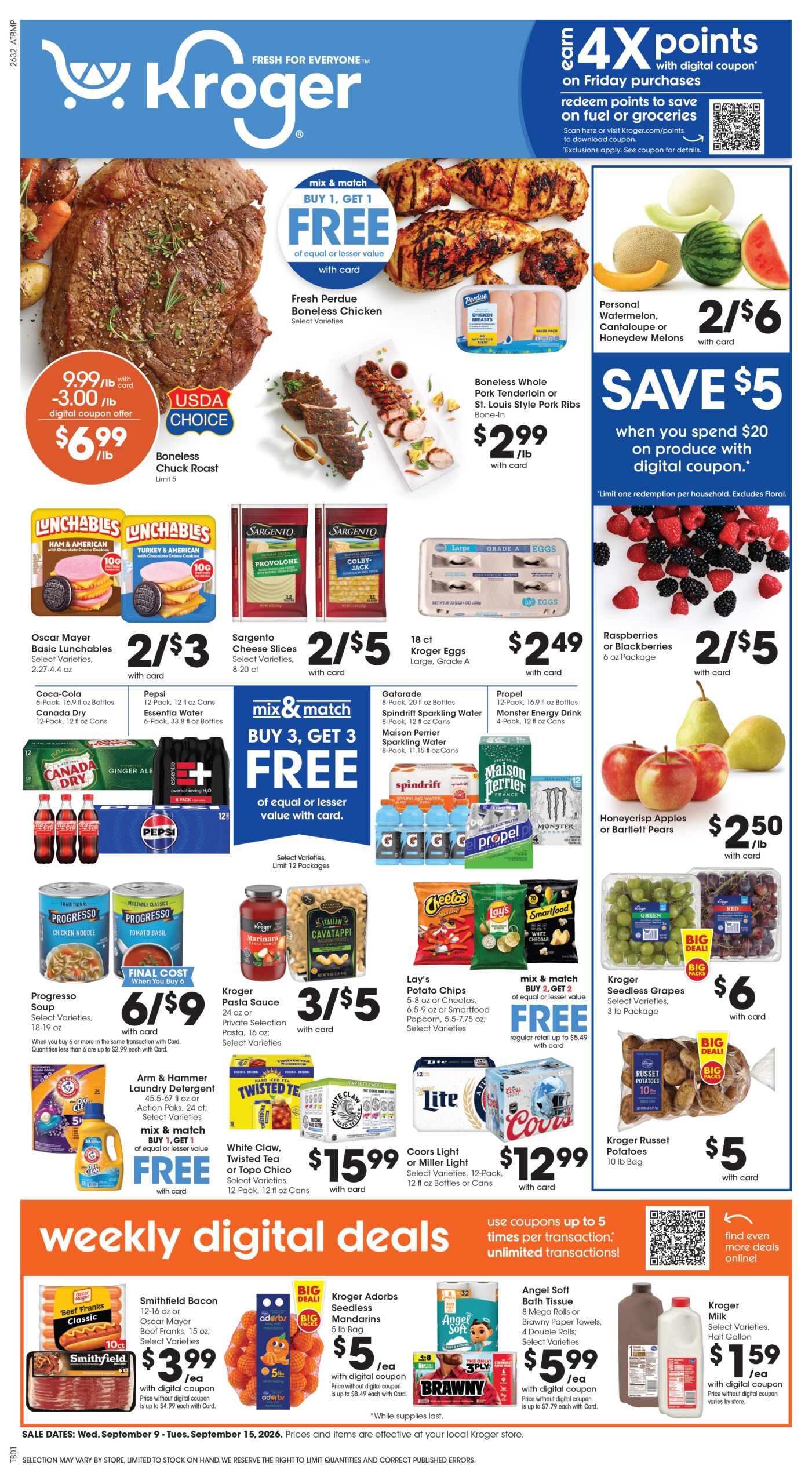 Kroger Weekly Ad Page 999999
