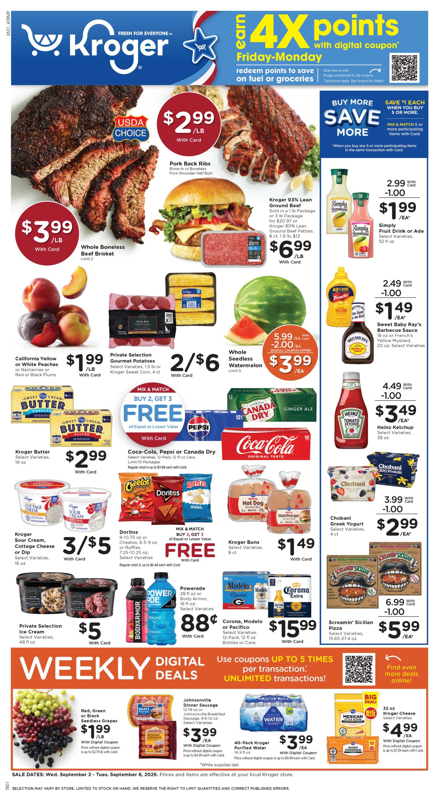 Kroger Weekly Ad Page 999999