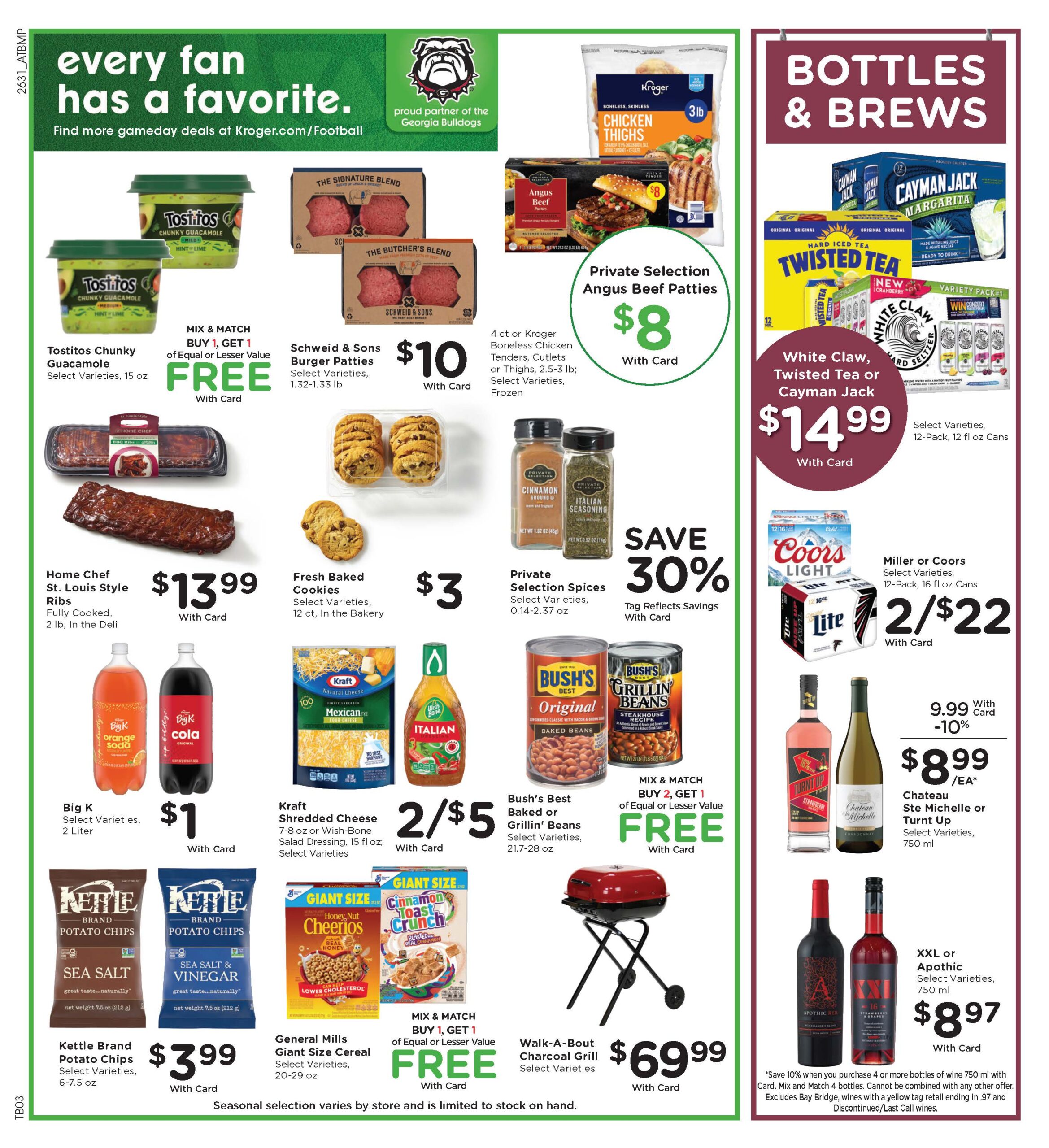 Kroger Weekly Ad Page 999999