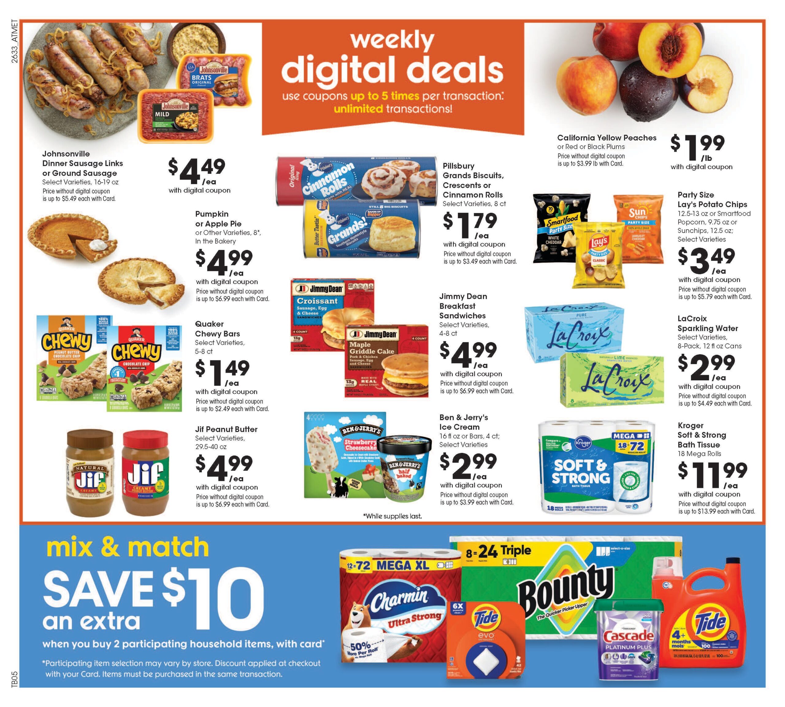 Kroger Weekly Ad Page 999999