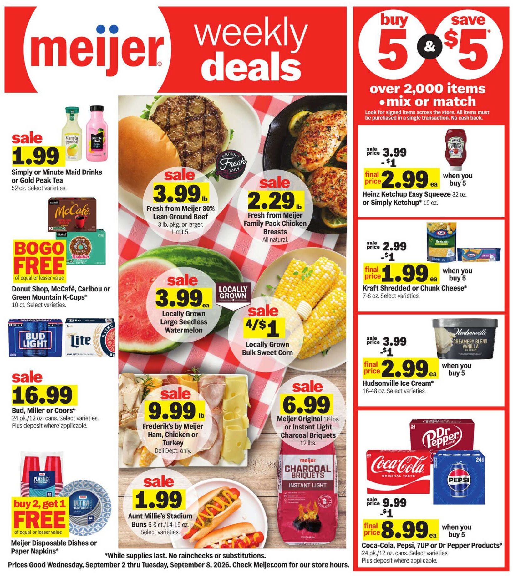 Meijer Weekly Ad Page 1