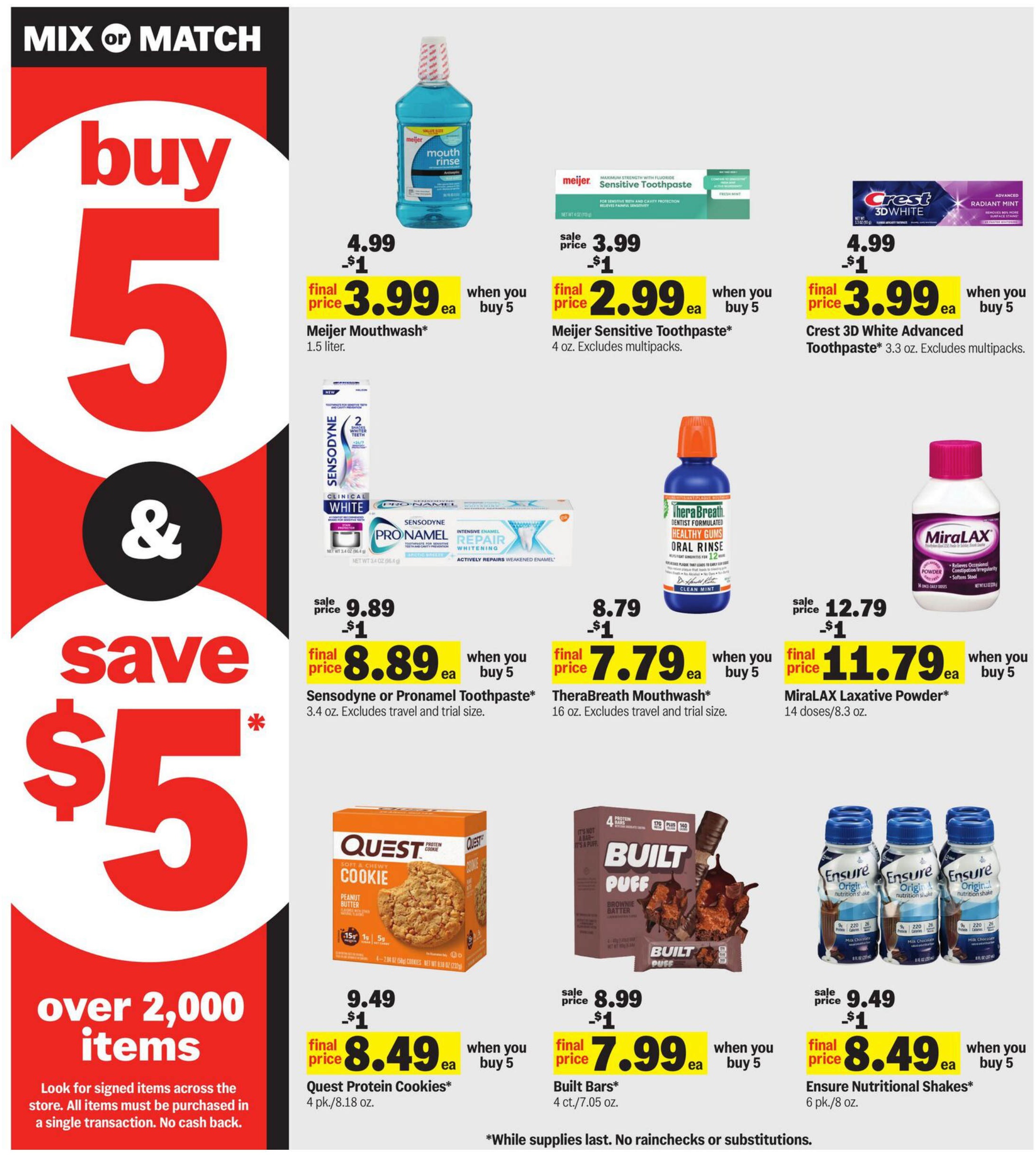 Meijer Weekly Ad Page 20