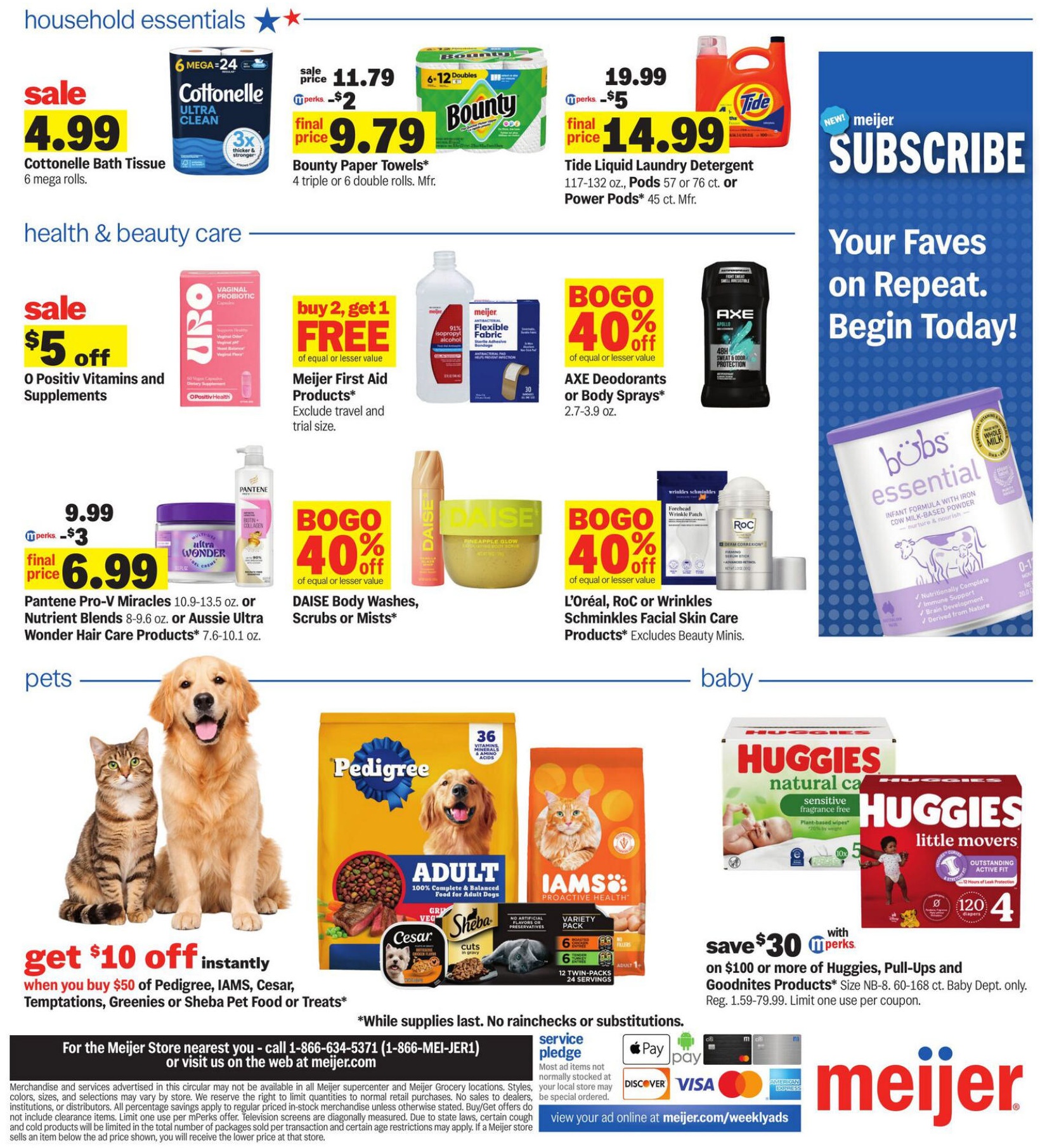 Meijer Weekly Ad Page 4