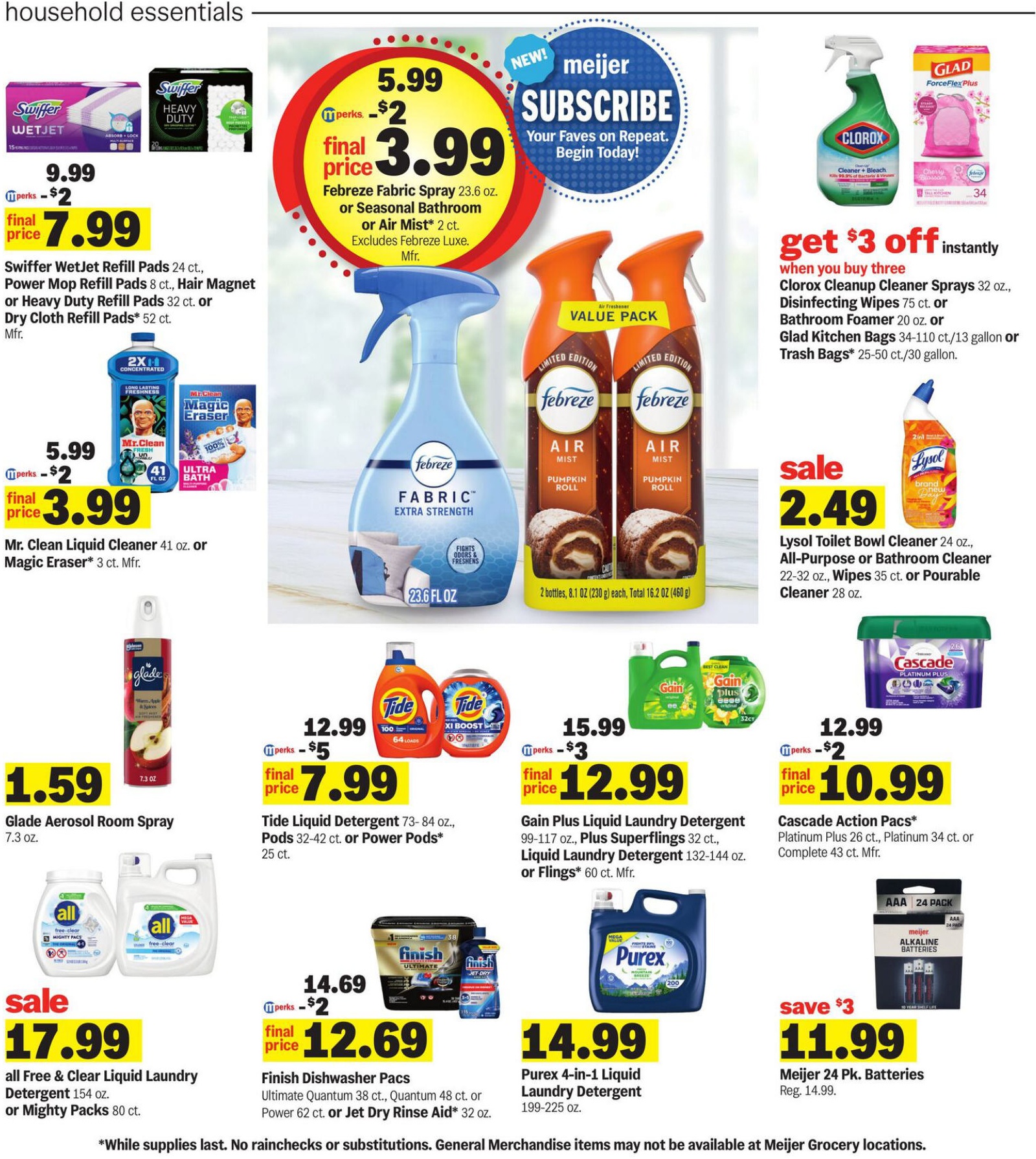 Meijer Weekly Ad Page 23