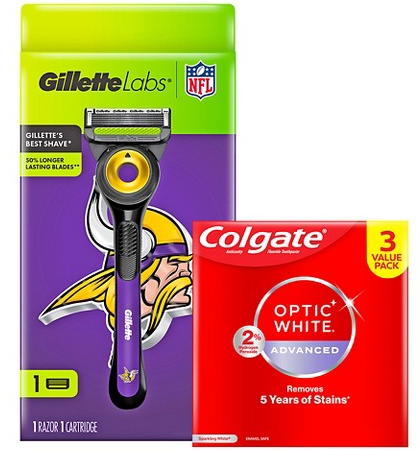 Select soap, deodorant, shave or oral care items