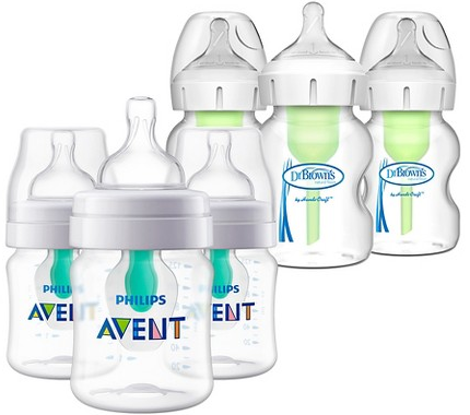 Baby bottles & pacifiers