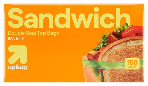 up&up™ 150-ct. sandwich food storage bags