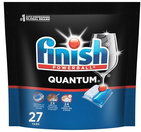 Finish Powerball Quantum 27-ct. dishwasher detergent