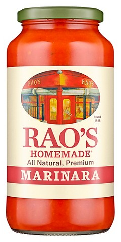 Select Rao’s pasta sauce