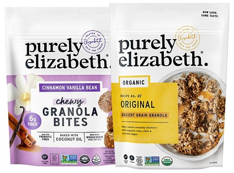Select Purely Elizabeth granola & cereal