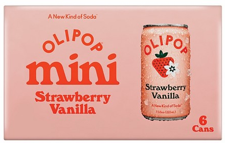 Select OLIPOP mini 6-pk. prebiotic soda
