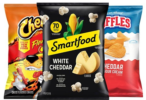 Select Cheetos, Ruffles & Smartfood snacks