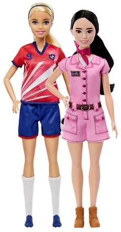 Select Barbie dolls