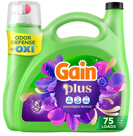 Gain Plus 99-oz. liquid laundry detergent