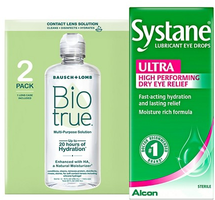 Select eye care items