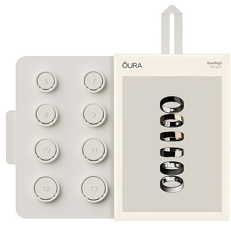 Oura Ring 5 sizing kit