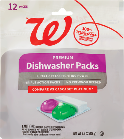 Walgreens Dishwasher Products
