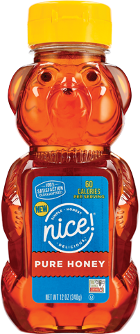 Nice!® Pure or Raw Organic Honey