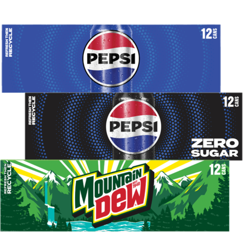 12-Pack Pepsi Products