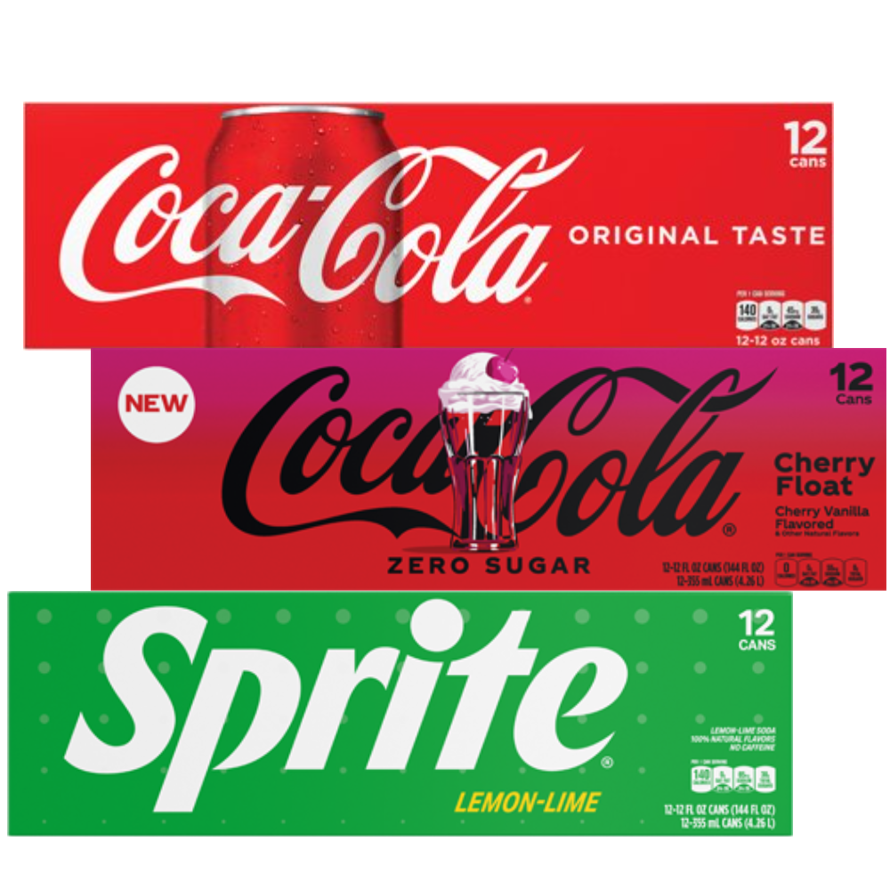 12-Pack Coca-Cola Products