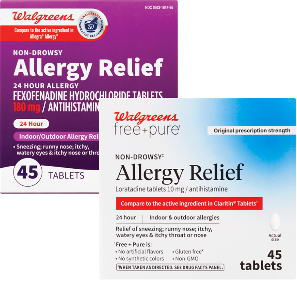 Walgreens Allergy Relief, 45 ct.