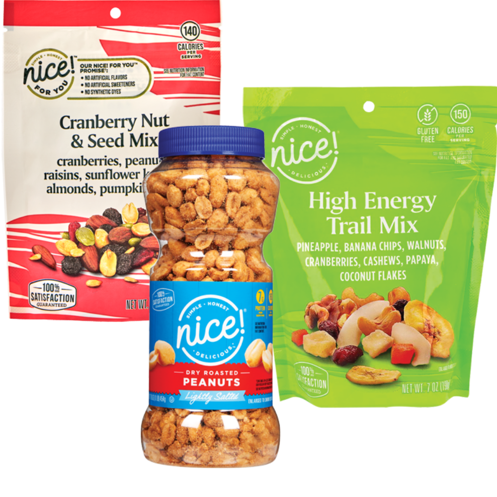 Nice!® Peanuts or Trail Mix