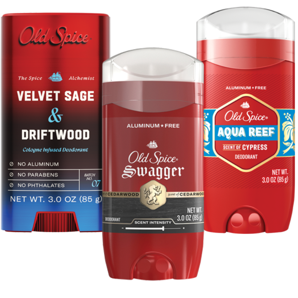Old Spice Spray or Solid Deodorant