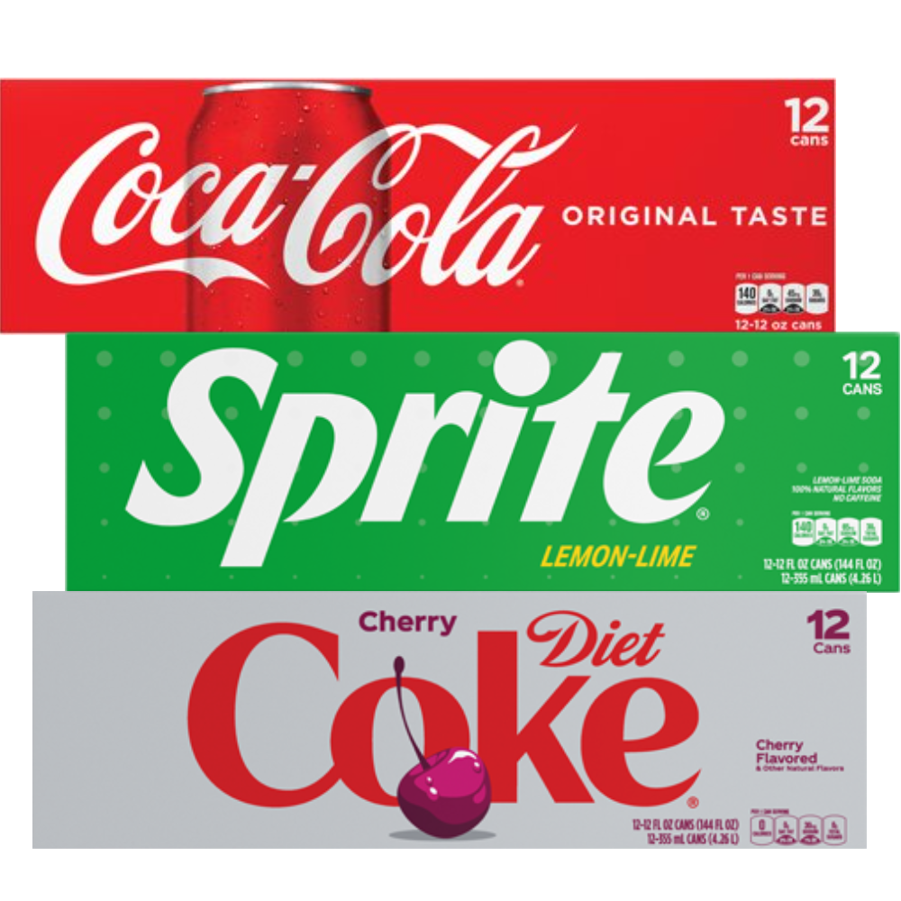 12-Pack Coca-Cola Products